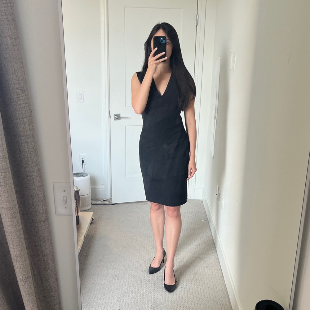 Ted Baker London Black Sleeveless Sheath Dress - Picture 4 of 5